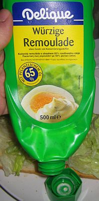 mayonaiseflasche mit Schraubverschluss